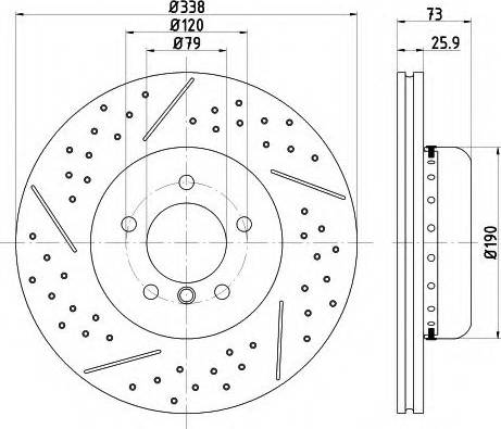 Mintex MDCB2597 - Kočioni disk www.molydon.hr