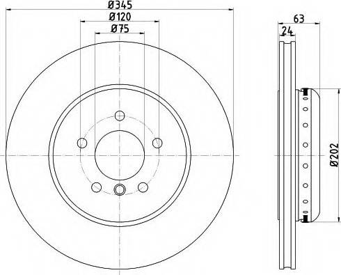 Mintex MDCB2586 - Kočioni disk www.molydon.hr