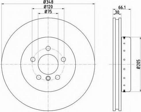 Mintex MDCB2582 - Kočioni disk www.molydon.hr