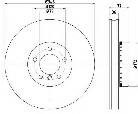 Mintex MDCB2587 - Kočioni disk www.molydon.hr