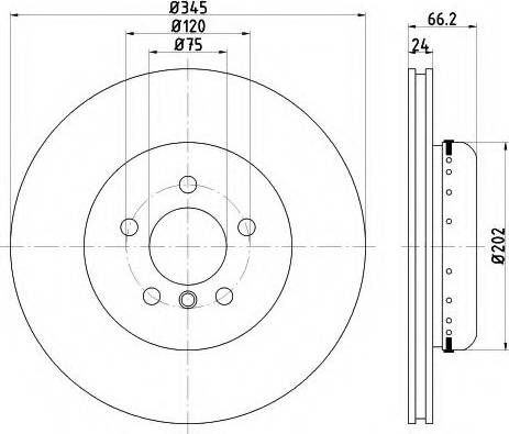 Mintex MDCB2579 - Kočioni disk www.molydon.hr