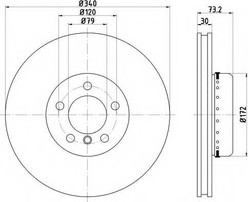 Mintex MDCB2571 - Kočioni disk www.molydon.hr