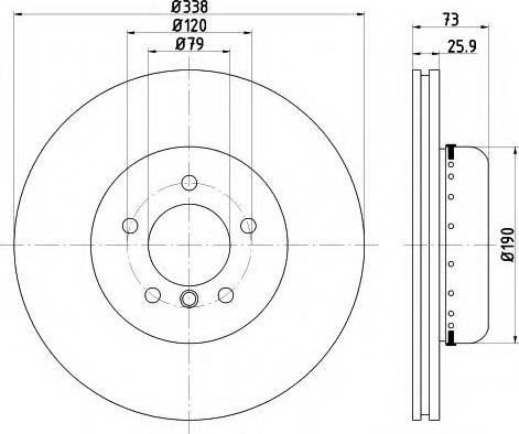 Mintex MDCB2577 - Kočioni disk www.molydon.hr