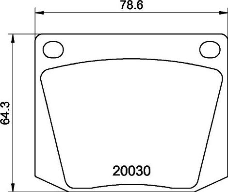 Mintex MGB525 - Komplet Pločica, disk-kočnica www.molydon.hr