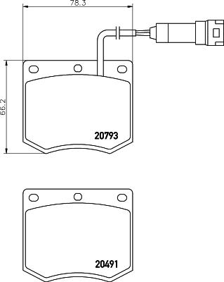 Brembo P24010 - Komplet Pločica, disk-kočnica www.molydon.hr