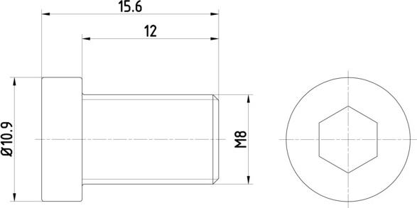 Mintex TPM0009 - Vijak, kočioni disk www.molydon.hr