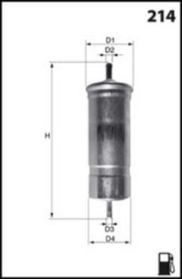 MISFAT E569 - Filter za gorivo www.molydon.hr