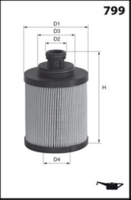 MISFAT L195 - Filter za ulje www.molydon.hr