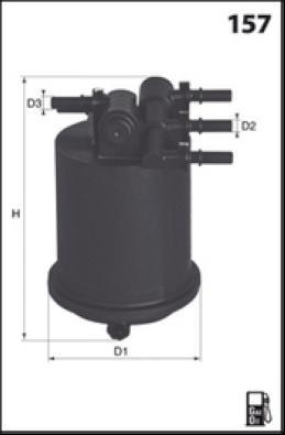 MISFAT F111X - Filter za gorivo www.molydon.hr