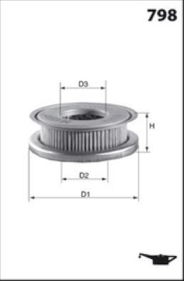 MISFAT L118 - Hidraulicni filter, upravljanje www.molydon.hr