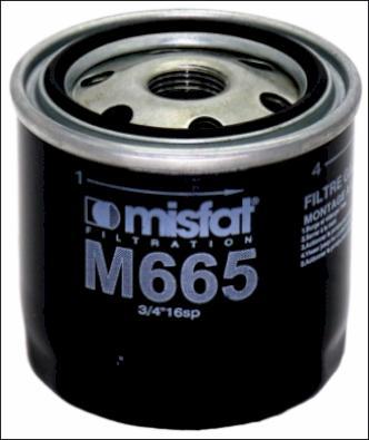 MISFAT M665 - Filter za gorivo www.molydon.hr