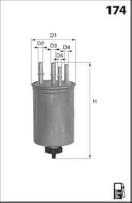 MISFAT M331 - Filter za gorivo www.molydon.hr