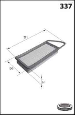 MISFAT P673 - Filter za zrak www.molydon.hr