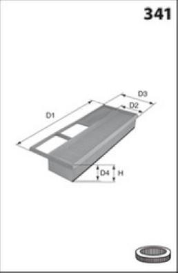 MISFAT P828A - Filter za zrak www.molydon.hr