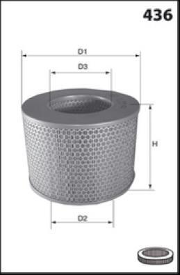 MISFAT R467 - Filter za zrak www.molydon.hr