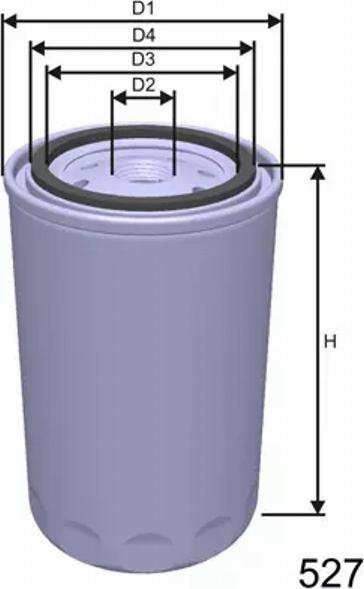 MISFAT Z469 - Filter za ulje www.molydon.hr