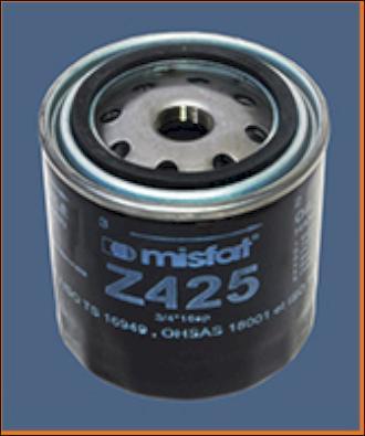 MISFAT Z425 - Filter za ulje www.molydon.hr