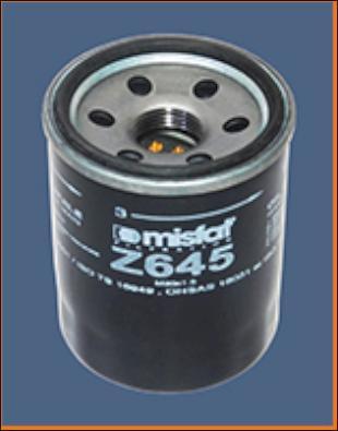 MISFAT Z645 - Filter za ulje www.molydon.hr