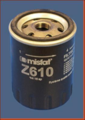 MISFAT Z610 - Filter za ulje www.molydon.hr