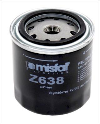 MISFAT Z638 - Filter za ulje www.molydon.hr