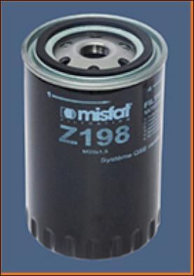 MISFAT Z198 - Filter za ulje www.molydon.hr