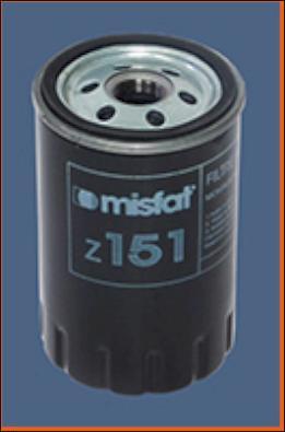 MISFAT Z151 - Filter za ulje www.molydon.hr