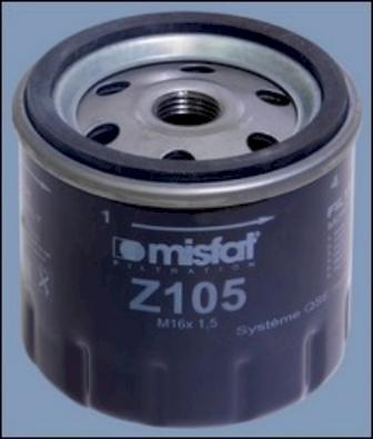 MISFAT Z105 - Filter za ulje www.molydon.hr