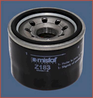 MISFAT Z183 - Filter za ulje www.molydon.hr
