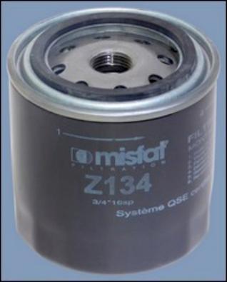 MISFAT Z134 - Filter za ulje www.molydon.hr