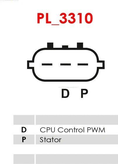 Mitsubishi A2TX3081 - Alternator www.molydon.hr