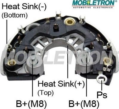 Mobiletron RB-929HV - Ispravljac, alternator www.molydon.hr