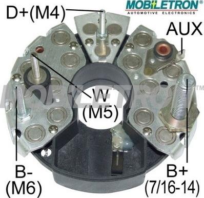 Mobiletron RB-67H - Ispravljac, alternator www.molydon.hr