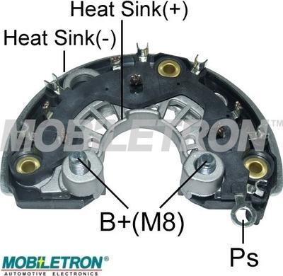 Mobiletron RB-198H - Ispravljac, alternator www.molydon.hr