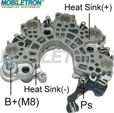 Mobiletron RB-193H - Ispravljac, alternator www.molydon.hr