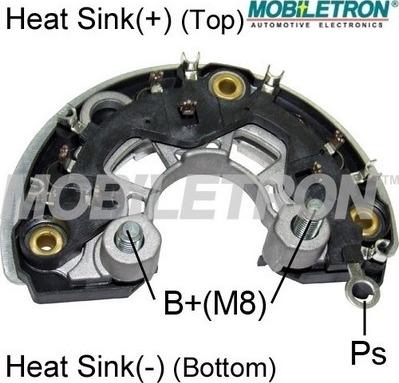 Mobiletron RB-166H - Ispravljac, alternator www.molydon.hr