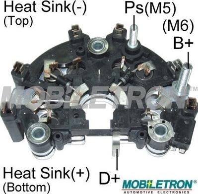 Mobiletron RB-160H - Ispravljac, alternator www.molydon.hr