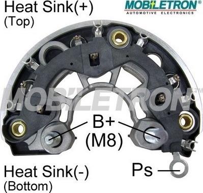 Mobiletron RB-163H - Ispravljac, alternator www.molydon.hr