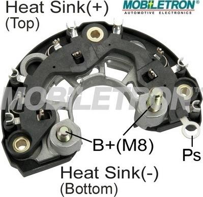 Mobiletron RB-119H - Ispravljac, alternator www.molydon.hr