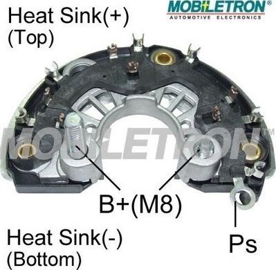 Mobiletron RB-181HD - Ispravljac, alternator www.molydon.hr