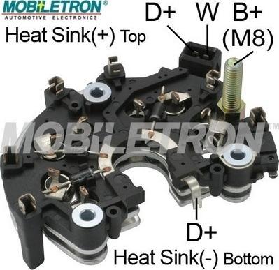 Mobiletron RB-122H - Ispravljac, alternator www.molydon.hr