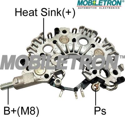 Mobiletron RB-176HD - Ispravljac, alternator www.molydon.hr