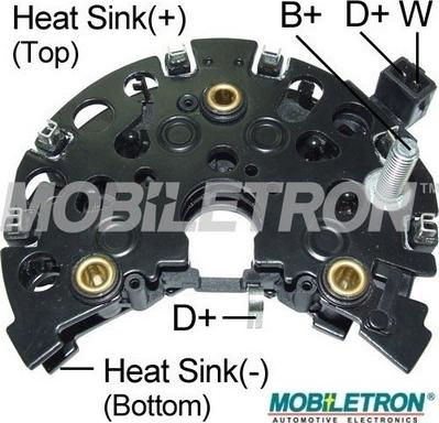 Mobiletron RB-178H - Ispravljac, alternator www.molydon.hr