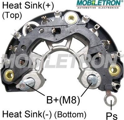 Mobiletron RB-172H - Ispravljac, alternator www.molydon.hr