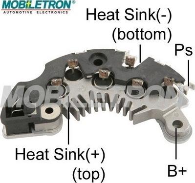 Mobiletron RD-95A - Ispravljac, alternator www.molydon.hr