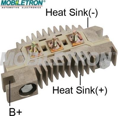 Mobiletron RD-10H - Ispravljac, alternator www.molydon.hr