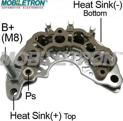 Mobiletron RD-37 - Ispravljac, alternator www.molydon.hr