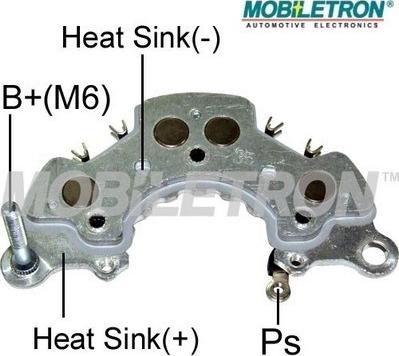 Mobiletron RH-111 - Ispravljac, alternator www.molydon.hr