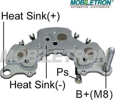 Mobiletron RH-85 - Ispravljac, alternator www.molydon.hr