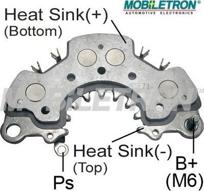 Mobiletron RH-77 - Ispravljac, alternator www.molydon.hr