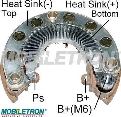 Mobiletron RM-237 - Ispravljac, alternator www.molydon.hr